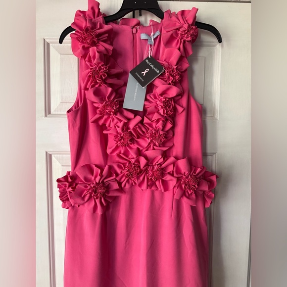 ANTONIO MELANI Vibrant Pink Maxi Dress/wedding guest/ prom dress - Picture 4 of 8